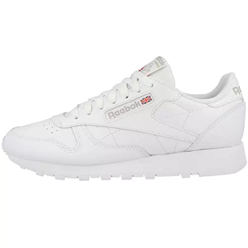 Reebok Herren Classic Leather Sneaker, FTWR White FTWR White Pure Grey 3