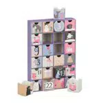 Relaxdays Adventskalender zum selbst Befüllen, 24 Boxen