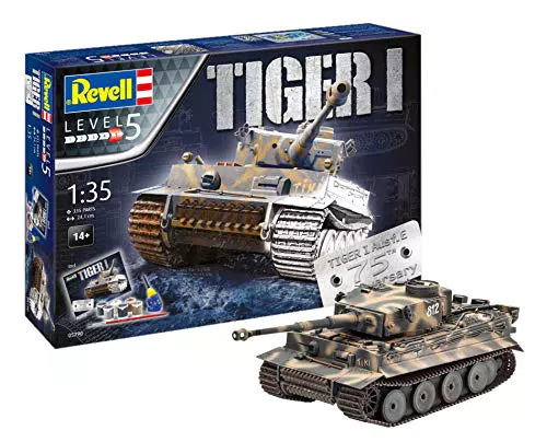 Revell Panzermodellbausatz Tiger I im Maßstab 1:35