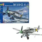 Revell RV04665 Modellbausatz Flugzeug 1:32 - Messerschmitt Bf109 G-6 Late & early version im Maßstab 1:32