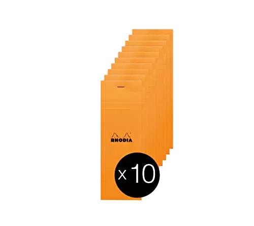 Rhodia 8200C - Packung mit 10 Notizblöcken Einkaufsblock No.8 7