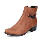 Rieker Damen Biker Boots 78676, Frauen Stiefeletten