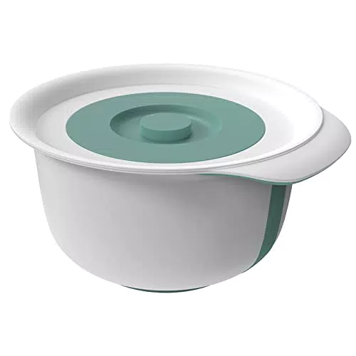 Rotho 1043305092 Fresh 2er-Set Schüssel 1.2l + 4l mit Deckel
