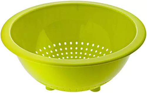 Rotho Rondo Küchensieb, Kunststoff BPA-frei, grün