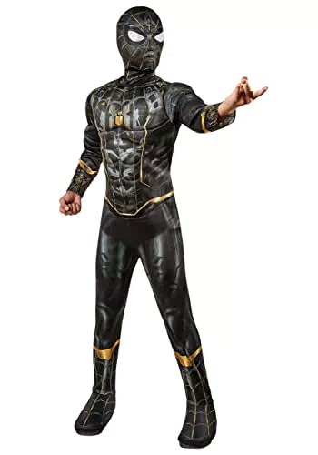 Rubie's Offizielles Marvel Spider-Man No Way Home Deluxe-Kostüm für Kinder