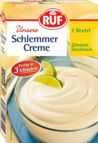 RUF Schlemmercreme Zitrone, schnelle Zubereitung ohne Kochen
