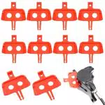 Ruikdly Fahrrad Scheibenbremsen Abstandshalter 10 Stück Transportsicherung Scheibenbremse Fahrrad Abstandshalter Scheibenbremsen Schutz für Hydraulische Öldruck Scheibenbremsen