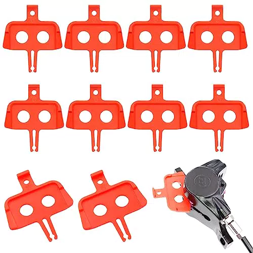 Ruikdly Fahrrad Scheibenbremsen Abstandshalter 10 Stück Transportsicherung Scheibenbremse Fahrrad Abstandshalter Scheibenbremsen Schutz für Hydraulische Öldruck Scheibenbremsen