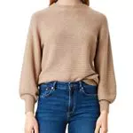 s.Oliver Damen 120.11.899.17.170.2112212 Sweater, Sand Melange
