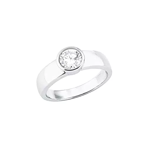 s.Oliver Damen Echtschmuck Ring Silber 925 Geschenkidee Muttertag Geburtstag