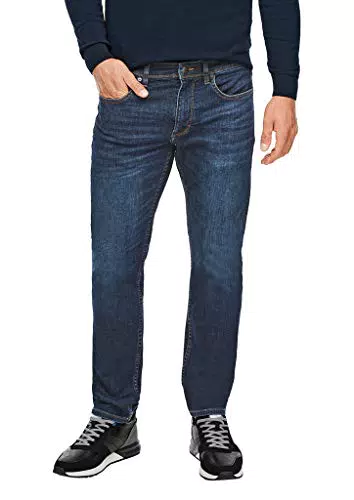 s.Oliver Herren Hose Lang Keith Slim Fit Jeans, Blau