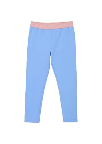 s.Oliver Mädchen Hose, Brad Sweathose, Slim Fit, Blau
