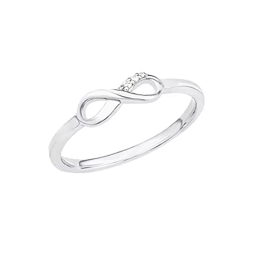 s.Oliver Ring 925 Sterling Silber Damen Ringe, mit Zirkonia synth.