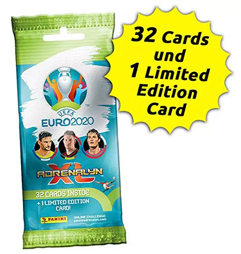 Sammelkarten Panini UEFA EURO 2020 Adrenalyn XL TC, Fat Pack