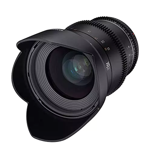 Samyang MF 35mm T1, 5 VDSLR MK2 Fuji X lichtstarkes T1