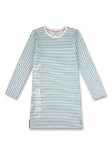 Sanetta Mädchen 245342 Nachthemd, Cloud Blue, 128