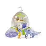 schleich BAYALA 42523 Elfentierklinik-Blüte - Magisches Spielhaus Fee und Einhorn Tierarzt Spielset