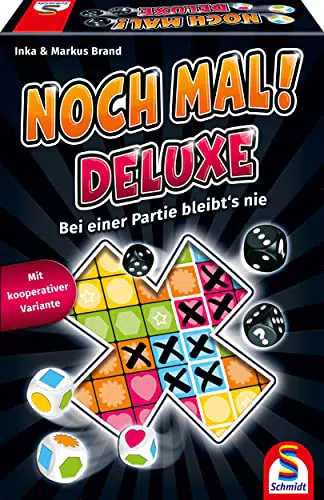 Schmidt Spiele 49422 Noch mal! Deluxe Würfelspiel, Familienspiel