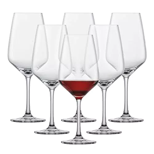 SCHOTT ZWIESEL Rotweinglas Taste, zeitlose Weingläser für Rotwein