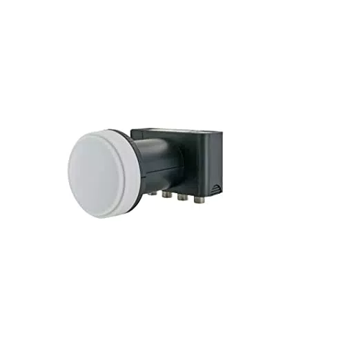 Schwaiger LNB4 10, 70-12, 75 GHz grau Frequenzwandler Minderer Low Noise Block