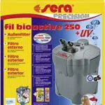sera fil bioactive 250 + UV - Vielseitige und bedienerfreundliche Außenfilter für Süßwasseraquarien mit UV-C