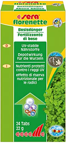 sera florenette 24 Tabs für prächtige Wasserpflanzen im Aquarium