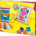 SES creative 14103 Wandschmuck weben, Blau