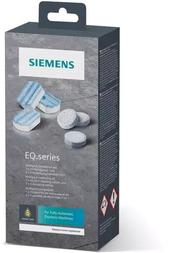 Siemens Multipack TZ80003A, Inhalt: 1 x 10 Reinigungstabletten und 2 x 3 Entkalkungstabletten