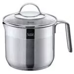 Silit Achat Milchtopf Induktion mit Glasdeckel 14 cm