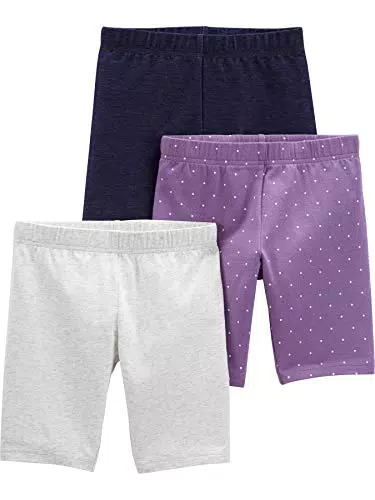 Simple Joys by Carter's Baby Mädchen 3-Pack Bike Infant-and-Toddler-Shorts