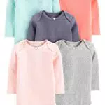 Simple Joys by Carter's Baby Mädchen Langärmeliger Body