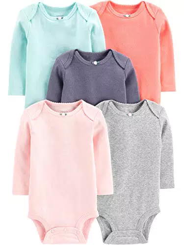 Simple Joys by Carter's Baby Mädchen Langärmeliger Body