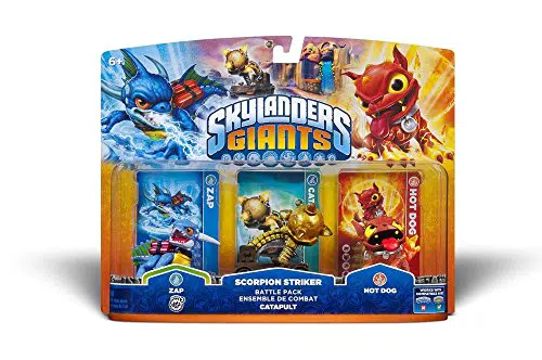 Skylanders GIANTS - Battle Pack 2: Zap, Hot Dog, Scorpion Striker Catapult