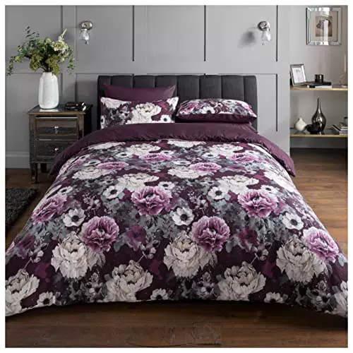 Sleepdown Bettwäsche-Set, wendbar, 200 x 200 cm + 2 Kissenbezüge 80 x 80 cm