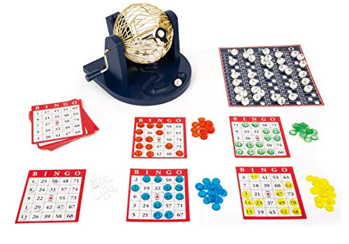 small foot Bingo Spiel Set, mit Bingotrommel und Zubehör