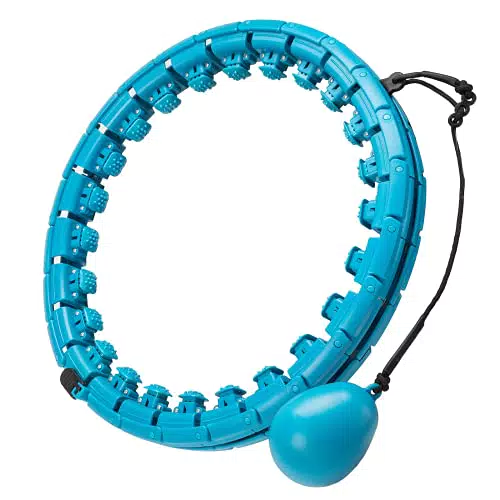 Smart Hula Hoop Reifen Erwachsene & Kinder, Fitness Hula Hoop mit Gewicht Kugel