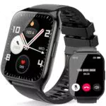 Smartwatch Damen Herren, 1, 85 Zoll HD Touchscreen Smart Watch mit Bluetooth Anrufe