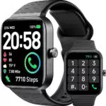 Smartwatch Damen mit Telefonfunktion, 1.8HD Fitnessuhr Alexa Integriert