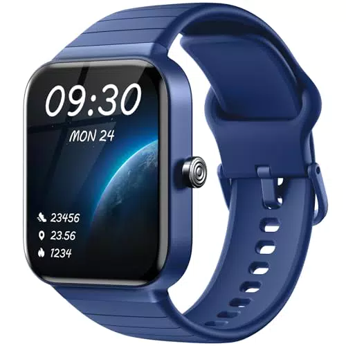 Smartwatch Herren Damen mit Telefonfunktion Alexa Integriert - Fitnessuhr 100+ Sportmodi - Armbanduhr 1