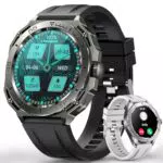 Smartwatch Herren mit Telefonfunktion, 1.39 Touchscreen Smartwatch