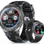 Smartwatch Herren mit Telefonfunktion, 100+ Sportmodi