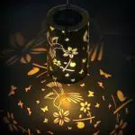 Solarlaterne für außen, LED Solarlampen Gartendeko