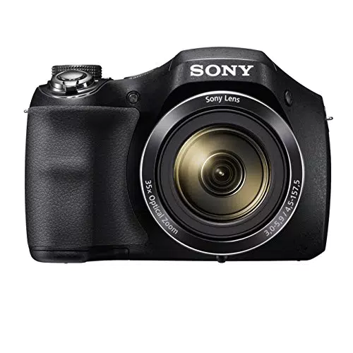 Sony DSC-H300 Digitalkamera Einstiegsbridge schwarz