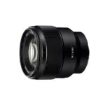 Sony SEL-85F18 Porträt Objektiv schwarz
