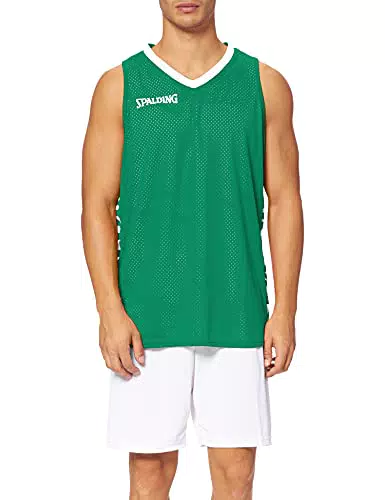 Spalding Kinder Essential Reversible Shirt, Lagune/Weiß