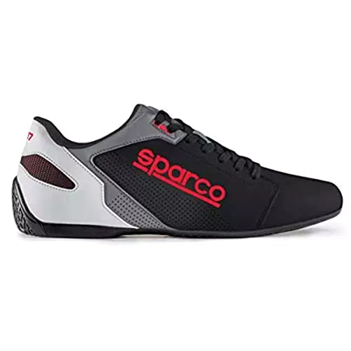 Sparco SLIPPERS SL-17 SCHWARZ ROT GRÖSSE 38