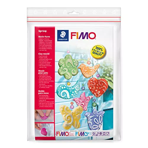 STAEDTLER Motiv-Form "Frühling" Fimo Accessoires, einfaches Entformen