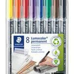 STAEDTLER permanenter Universalstift Lumocolor, wisch- und wasserfest
