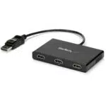 StarTech.com 3-Port Multi-Monitor Adapter - DisplayPort 1.2 auf 3x HDMI MST Hub - Drei 1080p HDMI Monitore - Erweitertes oder Gespiegeltes Modus - nur Windows PCs - DP auf 3x HDMI