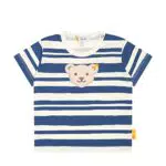 Steiff Baby - Jungen T-shirt Kurzarm T Shirt, True Navy